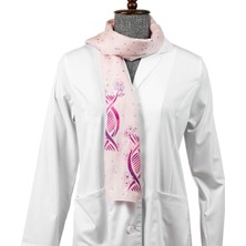 Prof. Dna Dezenli %100 Ipek Fular 35X155 cm