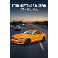 Farbu Oyuncak Maisto Orjinal Lisanslı Metal Ford Mustang Gt 2015 1:24 Kapıları Açılabilir Oyuncak Model Araba