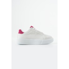 Ella Star Kadın Beyaz Sneaker Spor Ayakkabı