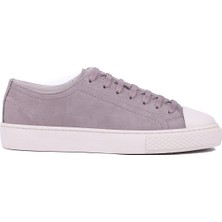 Shoetyle - Hakiki Nubuk Deri Vizon Rengi Erkek Sneaker - 666-0381