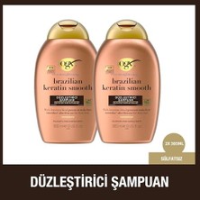 Teknollojia Ogx Brezilyalı Keratin Terapisi Şampuanı, 385 Ml, 2'li Paket