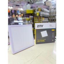Zmr 24W Kare Slim LED Panel Armatür Beyaz Işık Tavan Aydınlatma