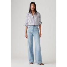 Levi's Ribcage Wide Leg Tr Be Prepared Kadın Mavi Jean Kot Pantolon 003VD-0004