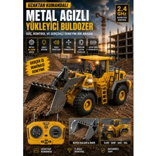 Trust Store Uzaktan Kumandalı Metal Ağızlı Yükleyici Buldozer Işıklı Sesli 2.4ghz Full Fonksiyon Iş Makinesi