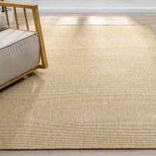 Pera Halı Düz Jüt Görünümlü Hasır Dokulu Modern Halı - L663BJBO