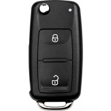 SARIALARM Premium Volkswagen Uds Tip Kumanda Kabı Kasası 2 Buton