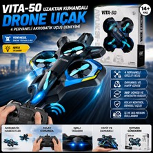 Trust Store Uzaktan Kumandalı Oyuncak Drone Uçak 4 Pervaneli Akrobatik Uçuş Deneyimi