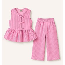 My Kids Wear Kız Çocuk Bella Fiyonk Detaylı Alt Üst Takım 12800