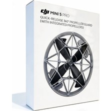 Teknoroket Djı Mini 5 Pro Orijinal Entegre Pervaneli 360 Derece Tak Çıkar Koruyucu Çerçeve 4 Adet Kafes Seti