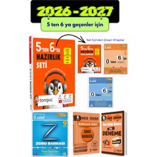 Tonguç Akademi 5 Ten 6 Ya Hazırlık Seti 6. Sınıf Zoru Bankası Bursluluk Sınav Seti