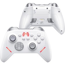 BEITONG KP20 TMR Kablosuz Beyaz Gamepad (2.4G, Bluetooth, Kablolu Pc Uyumlu )