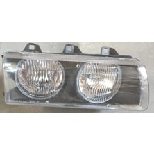 Bzt Bmw 3 Seri- E36- Coupe- 91/98; Far Lambası Sağ Man/elk (Çizgisiz Plastik Cam)Merceksiz 63121468866