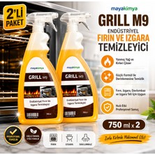 Maya Kimya Grill M9 Fırın ve Izgara Temizleyici 750 ml x 2'li Paket