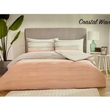 İlkim Tekstil Nev Çift Kişilik Nevresim Takımı Coastal Wave Mavi