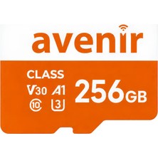 Avenir 256GB U3 V30 A1 Ultra Hızlı Micro Sd Kart