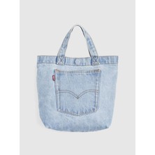 Levi's Kadın Mavi Kot Jean El Çantası 005FW-0003