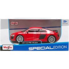 Svoria Store NESSIWORLD31513 1:24 Nessiworld Audi R8 V10 Plus Model Araba -Necotoys