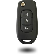 SARIALARM Premium  Renault Dacia Kumanda Kabı Kasası 3 Buton