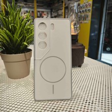 Tekno Grup Tecno Camon 40 Kılıf M-Safe Şarj Özellikli Tea Kapak