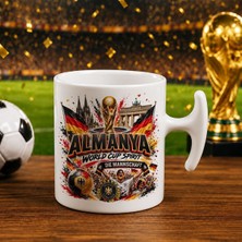 Bk Gift Almanya Taraftar Temalı Dünya Futbol Kupası Tasarımlı Hammer Kupa Bardak