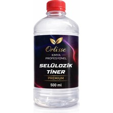 Orlisse Selülozik Tiner 500 Ml/ekstra Güçlü/yağ Çözücü, Boya Çıkartıcı