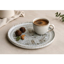 Bonnami Odette Olive Gourmet Kahve Fincanı Tabağı 12 cm