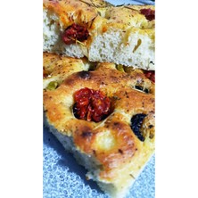 Seymen Delights Italyan Focaccia Zeytinli 20X30 cm
