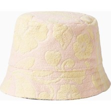 Chloe Chloé Kids Çiçek Desenli Pamuk Karışımlı Kız Çocuk Bucket Şapka