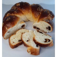 Seymen Delights Bademli Üzümlü, Paskalya Çöreği 800 G Alman Pastanesi