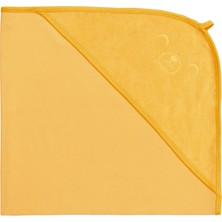 Organickid Towel Bebek Turuncu Havlu Bornoz 90X90