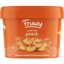 Fruwy Freeze Dried Şeftali Kova (Dondurularak Kurutulmuş Şeftali)