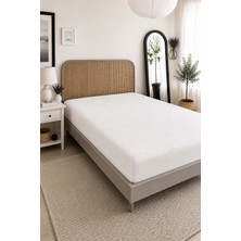 Vanillasoft Vanilla Çift Kişilik Premium Yatak Alezi Fitted Full Kenarlı 160 X200 +30