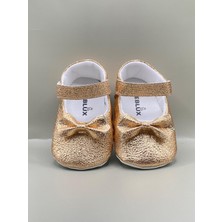Beblux Baby Parıltılı Babet Kız Bebek Ayakkabısı
