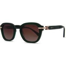 Superstep ST957 04 47 23 145 Polarize Cam Rengi: Kahverengi Degrade Çerceverengi: Şeffaf Yeşil Unisex Güneş Gözlüğü