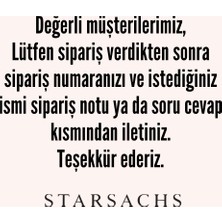 Kişiye Özel Star Dantel Model Siyah Tanga Külot