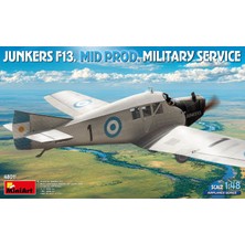 Miniart 48011 1:48 Junkers F13. Ara Üretim Askeri Hizmet
