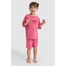 U.S. Polo Assn. Kız Çocuk Fuşya Alt Üst Takım 50326616-VR023