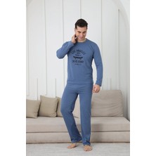 Erkek Uzun Kol Penye Pijama Takımı