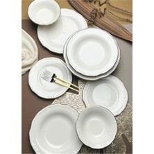 Gastrometa Altın Yaldız Tiffany Yemek Seti 24 Parça | 6 Kişilik 24 Parça | YENİ SERİ 2026