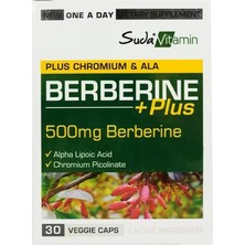 Suda Vitamin Berberine Plus Karamuk Ekstresi 30 Kapsül