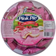 Tayaş Pink Pie Çilek Aromalı Krema Dolgulu Bisküvili Beyaz Kokolin 200 Gr.