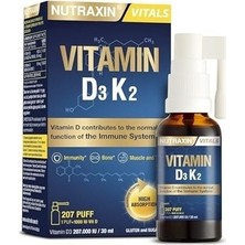 Nutraxin D3K2 Vitamin 30 ml
