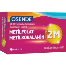 Osende 2m Odt Metilfolat Metilkobalamin 30 Tablet