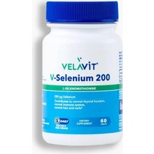 Velavit V- Selenium 200 - Selenyum Içeren Takviye Edici Gıda - 60 Tablet