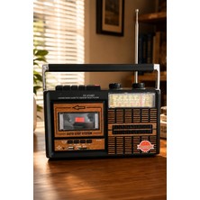 Blackbird Game Center Fepe FP-319BT Elektrikli Nostaljik Kaset Çalar Radyo - Bluetooth, Usb, Sd Müzik Çalar