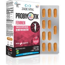 Zade Vital Feminen Probiyotik 30 Kapsül