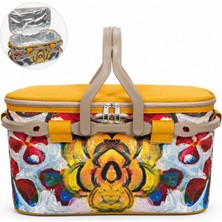 Kale Termos 25 Lt Piknik Sepeti ( 1308 Picnic Bag  )