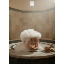 UltraMint Bakır Hamam Köpük Kazanı 35X25 Cm, El Yapımı ve Dayanıklı Tasarım