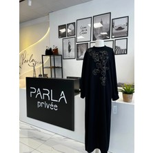 Parla Prive Çiçek Detaylı Elbise