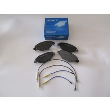 Bzt Citroen C5- 01/05; Ön Fren Balatası 1,6hdı/1,8/2,0/2,0hdı (4 Kablolu)(Disk) (148,7X61X17) 4252.15